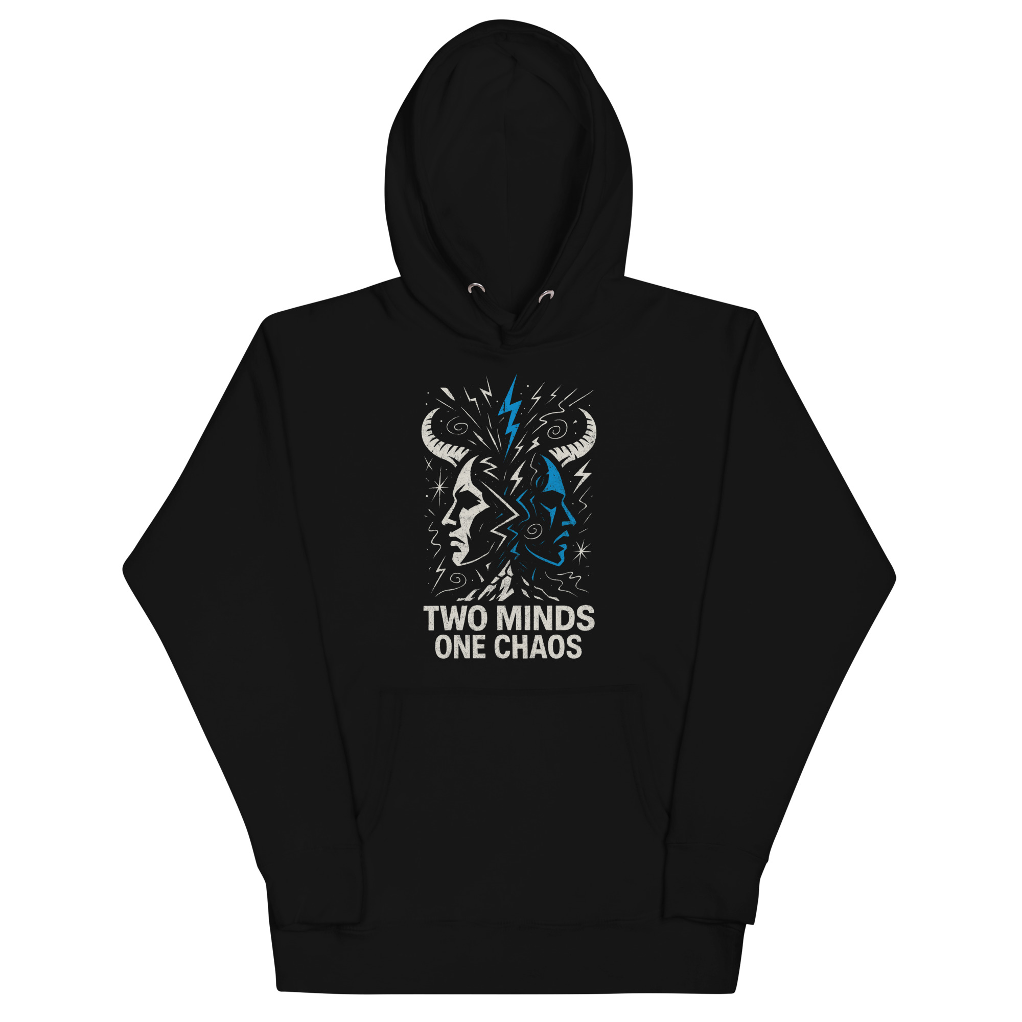 Zwilling Hoodie „Two Minds, One Chaos“ – Urban Zodiac Streetwear Zwilling Hoodie „Two Minds, One Chaos“ – Urban Zodiac Streetwear