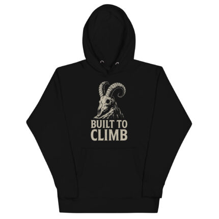 Steinbock Hoodie „Built to Climb“ – Urban Zodiac Hoodie