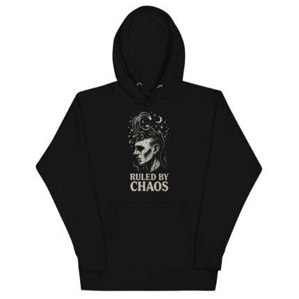 Wassermann Hoodie „Flow with Chaos“ – Zodiac Streetwear
