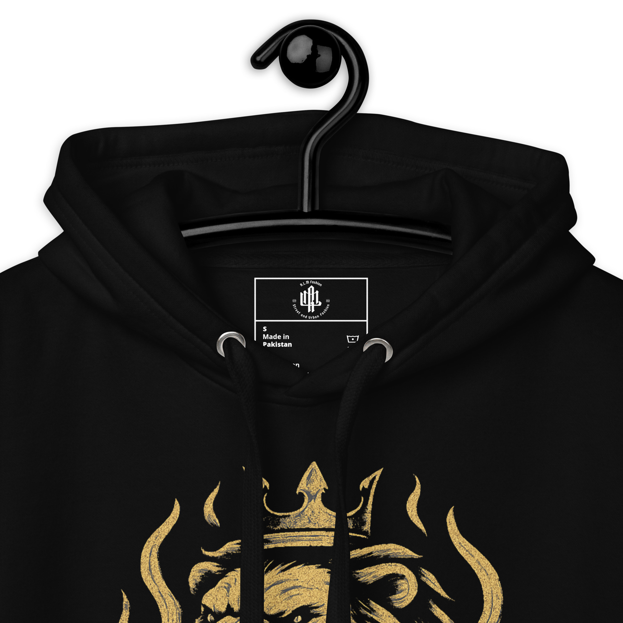 Zodiac Hoodie „Lead by Fire“ – Urban Streetwear mit Löwen-Print | RLM Fashion Zodiac Hoodie „Lead by Fire“ – Urban Streetwear mit Löwen-Print | RLM Fashion – Bild 3