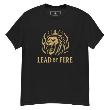 Zodiac Shirt „Lead by Fire“ – Urban Streetwear mit Löwen-Print | RLM Fashion