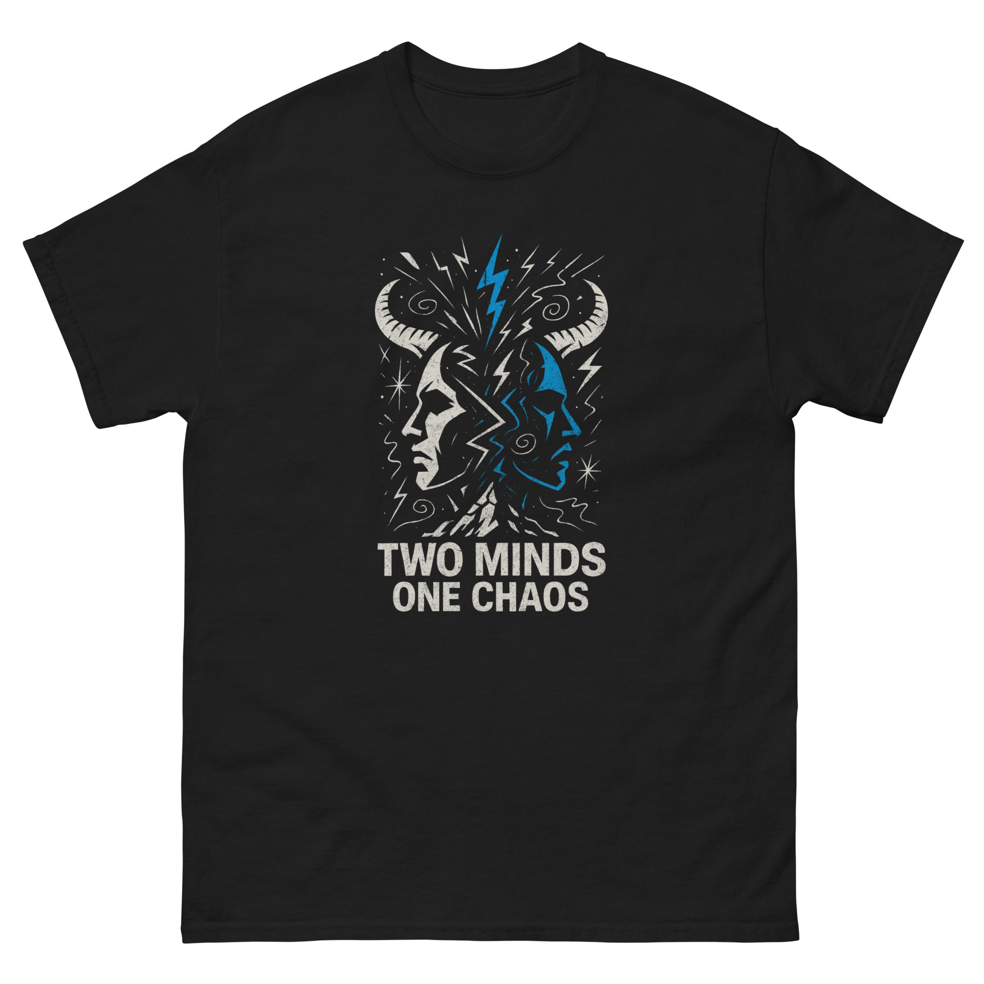 Zwilling Shirt „Two Minds, One Chaos“ – Urban Zodiac Streetwear Zwilling Shirt „Two Minds, One Chaos“ – Urban Zodiac Streetwear