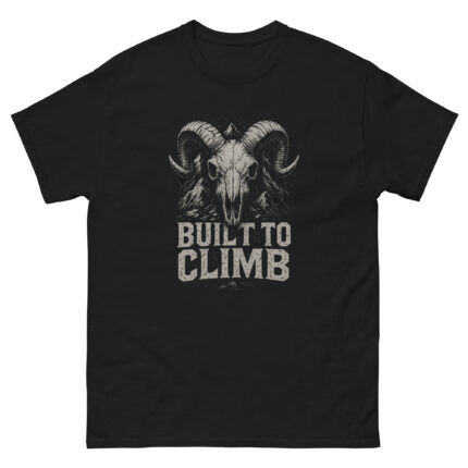 Steinbock Unisex T-Shirt „Built to Climb