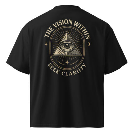 The Vision Within Oversized T-Shirt – Urban Backprint Streetwear